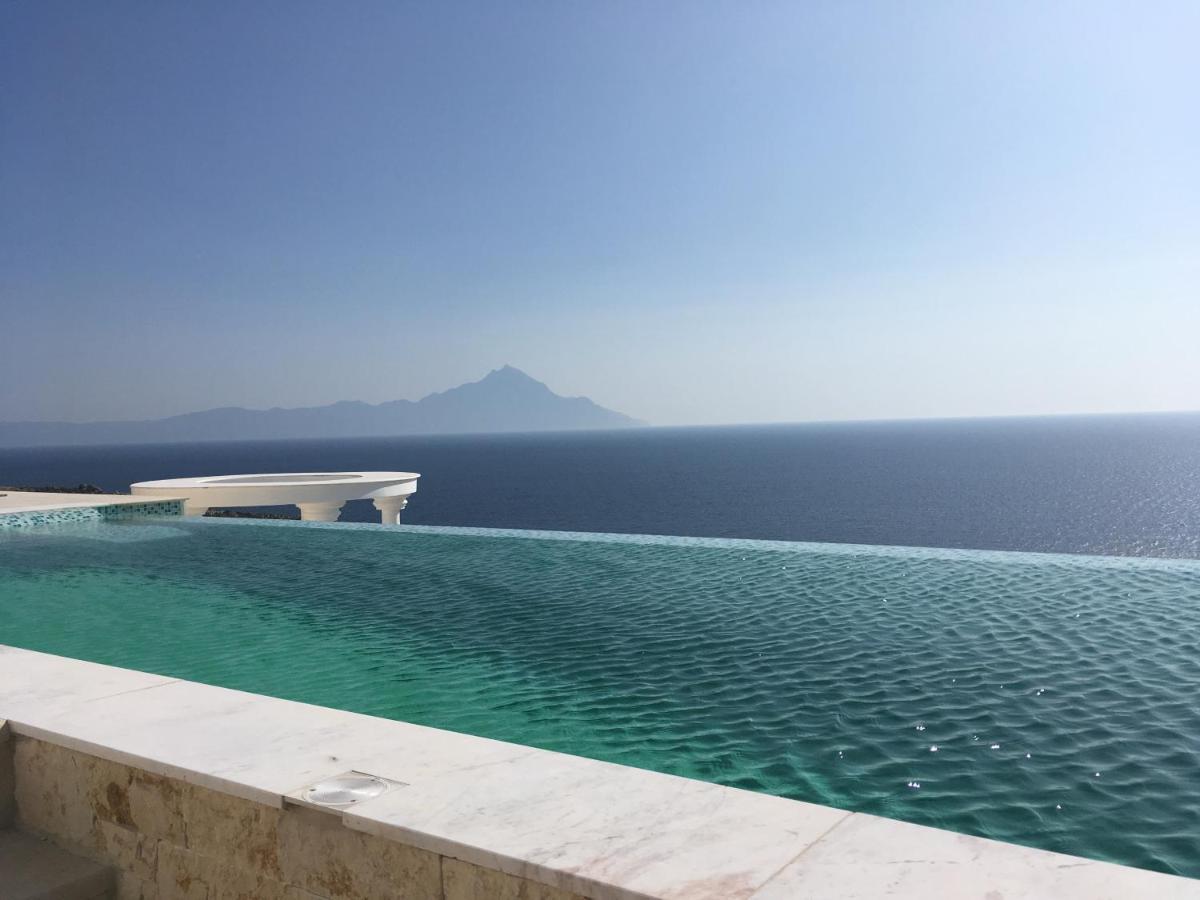 Villa Ulyana Kriaritsi - Athos Sea View&Spa Exterior foto