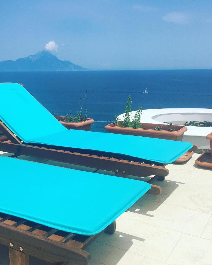 Villa Ulyana Kriaritsi - Athos Sea View&Spa Exterior foto